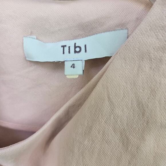 Tibi Mockneck Cap Sleeve Top Size 4 - Picture 5 of 6